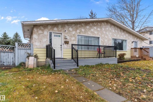 3214 71 Street, Edmonton, AB - Outdoor With Deck Patio Veranda