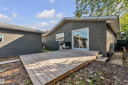 3508 84 Street, Edmonton, AB - Outdoor With Deck Patio Veranda