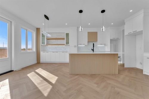 103 28 Street, Edmonton, AB - Indoor Photo Showing Kitchen