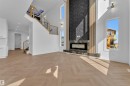 103 28 Street, Edmonton, AB  - Indoor Photo Showing Other Room With Fireplace 