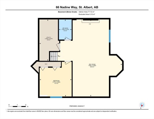 View of property floor plan - 66 Nadine Way, St. Albert, AB - Other