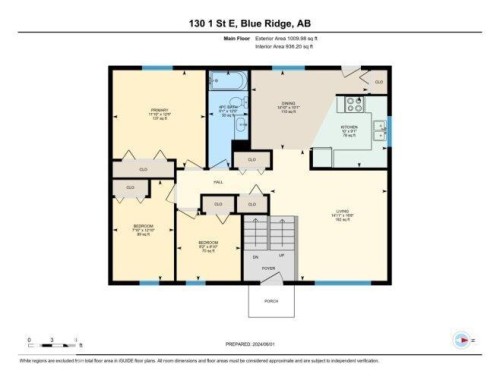 View of property floor plan - 130 1 Street, Blue Ridge, AB - Other