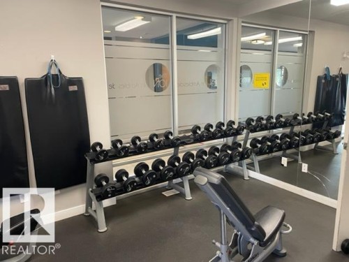 109 2590 Anderson Way Sw, Edmonton, AB - Indoor Photo Showing Gym Room