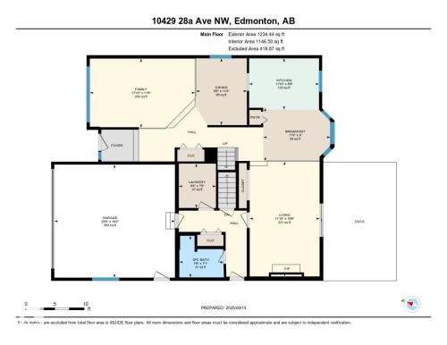 View of home floor plan - 10429 28A Avenue, Edmonton, AB - Other
