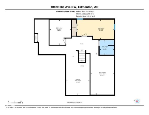 View of property floor plan - 10429 28A Avenue, Edmonton, AB - Other