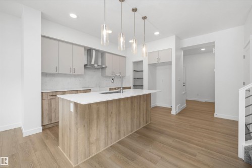2816 190 Street, Edmonton, AB - Indoor Photo Showing Kitchen With Upgraded Kitchen