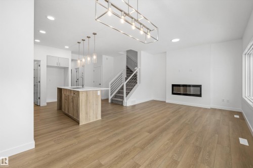 2816 190 Street, Edmonton, AB - Indoor With Fireplace