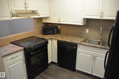 11176 83 Avenue, Edmonton, AB - Indoor Photo Showing Kitchen With Double Sink