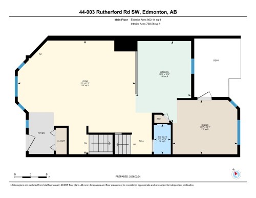 View of property floor plan - 44 903 Rutherford Road, Edmonton, AB - Other