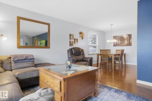 6903 12 Avenue, Edmonton, AB - Indoor Photo Showing Living Room