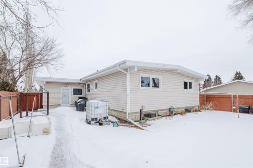 Snow covered property - 11519 37A Avenue, Edmonton, AB - Outdoor With Exterior