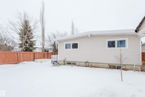 View of snowy exterior - 11519 37A Avenue, Edmonton, AB - Outdoor