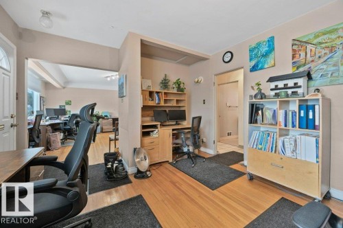 8155 79 Avenue, Edmonton, AB - Indoor Photo Showing Gym Room