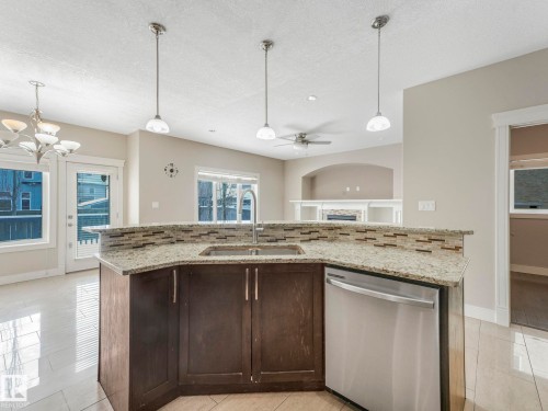 14003 161 Avenue, Edmonton, AB - Indoor Photo Showing Kitchen With Double Sink