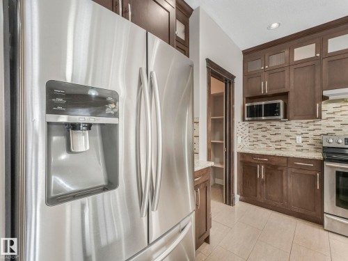 14003 161 Avenue, Edmonton, AB - Indoor Photo Showing Kitchen With Upgraded Kitchen