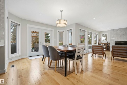 9324 95 Street, Edmonton, AB - Indoor Photo Showing Dining Room
