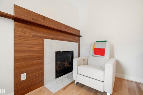9324 95 Street, Edmonton, AB - Indoor With Fireplace