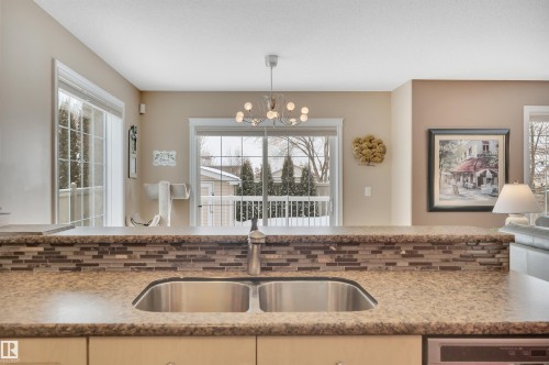 5 Elbow Place, St. Albert, AB - Indoor Photo Showing Kitchen With Double Sink
