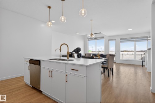 9194 Pear Drive Sw, Edmonton, AB - Indoor Photo Showing Kitchen With Double Sink With Upgraded Kitchen