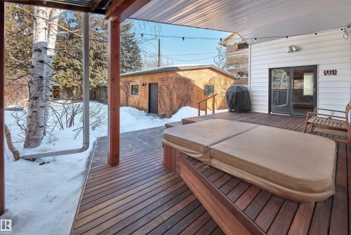 11622 76 Avenue, Edmonton, AB - Outdoor With Deck Patio Veranda With Exterior