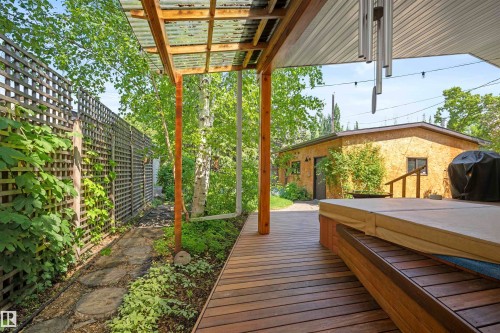 11622 76 Avenue, Edmonton, AB - Outdoor With Deck Patio Veranda With Exterior