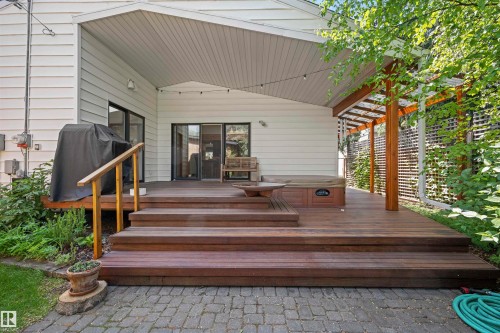 11622 76 Avenue, Edmonton, AB - Outdoor With Deck Patio Veranda With Exterior
