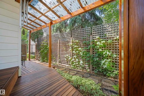 11622 76 Avenue, Edmonton, AB - Outdoor With Deck Patio Veranda With Exterior