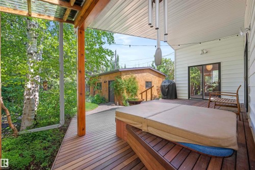 11622 76 Avenue, Edmonton, AB - Outdoor With Deck Patio Veranda With Exterior