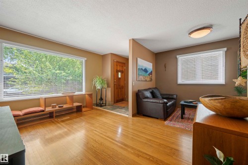 11622 76 Avenue, Edmonton, AB - Indoor Photo Showing Living Room