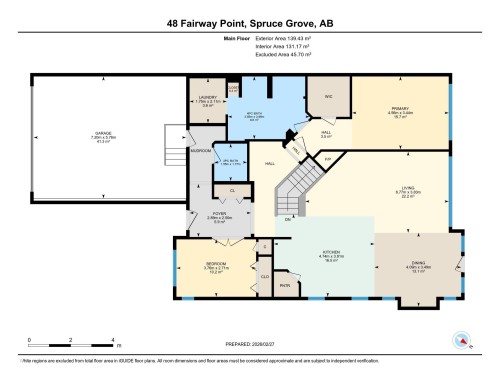 View of property floor plan - 48 Fairway Point(E), Spruce Grove, AB - Other