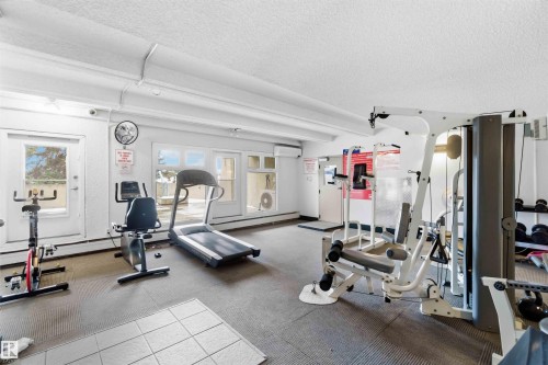 1509 9918 101 Street, Edmonton, AB - Indoor Photo Showing Gym Room