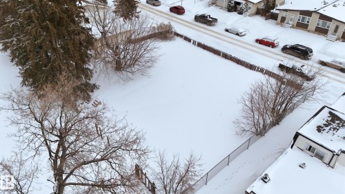 View of snowy aerial view - 13908 64 Street, Edmonton, AB 