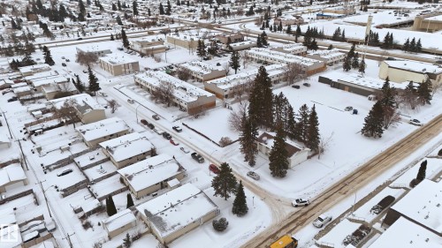 View of snowy aerial view - 13908 64 Street, Edmonton, AB 