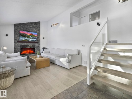 10936 165 Street, Edmonton, AB - Indoor With Fireplace