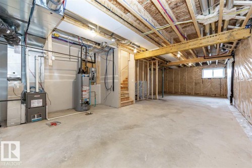 201 Caledonia Drive, Leduc, AB - Indoor Photo Showing Basement