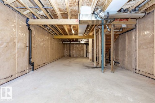 201 Caledonia Drive, Leduc, AB - Indoor Photo Showing Basement