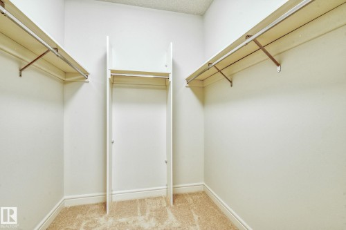 Walk in closet with light colored carpet - 8320 Mayday Link Sw, Edmonton, AB - Indoor With Storage