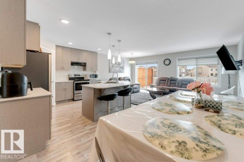 2777 Chokecherry Place, Edmonton, AB - Indoor Photo Showing Kitchen With Stainless Steel Kitchen