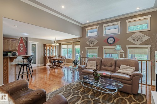 50431 Rge Rd 222, Rural Leduc County, AB - Indoor Photo Showing Living Room