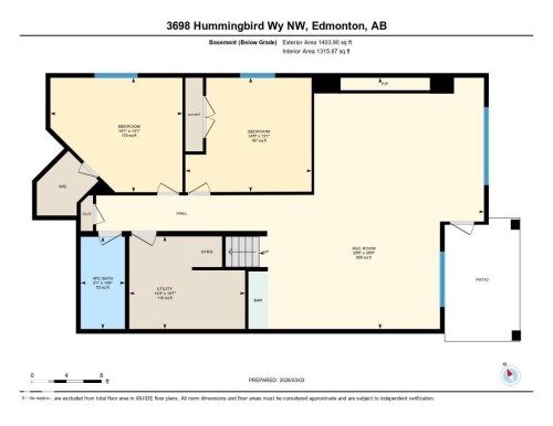 3698 Hummingbird Way, Edmonton, AB - Other