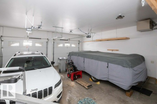 View of garage - 11116 103 Street, Westlock, AB - Indoor Photo Showing Garage