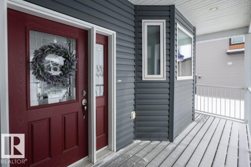 Property entrance - 11116 103 Street, Westlock, AB - Outdoor With Deck Patio Veranda With Exterior