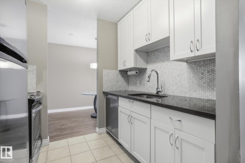 203 11307 99 Avenue, Edmonton, AB - Indoor Photo Showing Kitchen