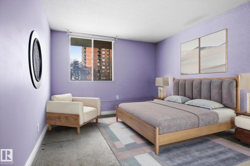 203 11307 99 Avenue, Edmonton, AB - Indoor Photo Showing Bedroom