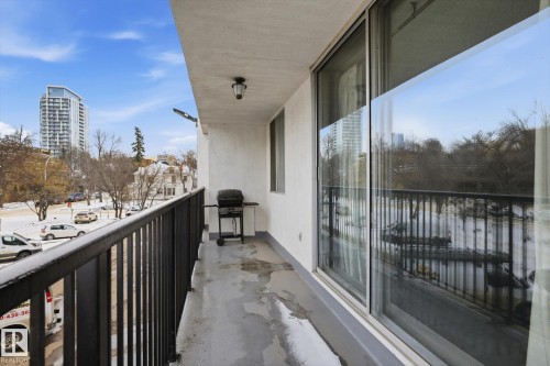 203 11307 99 Avenue, Edmonton, AB - Outdoor With Balcony With Exterior