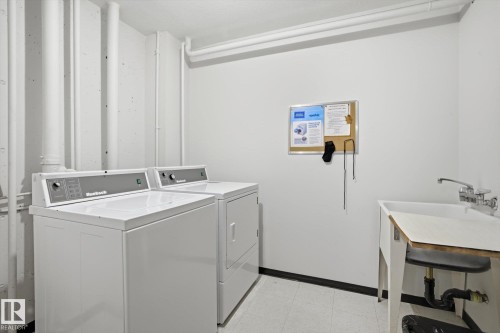 203 11307 99 Avenue, Edmonton, AB - Indoor Photo Showing Laundry Room