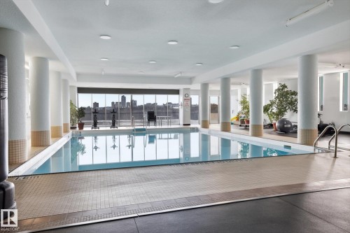 203 11307 99 Avenue, Edmonton, AB - Indoor Photo Showing Other Room With In Ground Pool