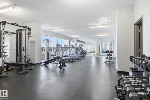 203 11307 99 Avenue, Edmonton, AB - Indoor Photo Showing Gym Room
