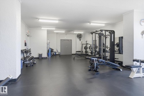 203 11307 99 Avenue, Edmonton, AB - Indoor Photo Showing Gym Room
