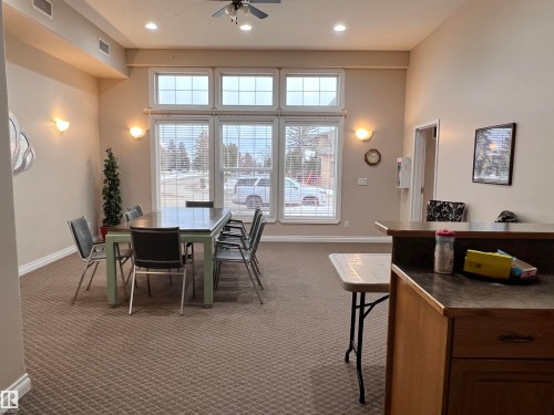 #306 4128 47 Street, Drayton Valley, AB - Indoor Photo Showing Dining Room